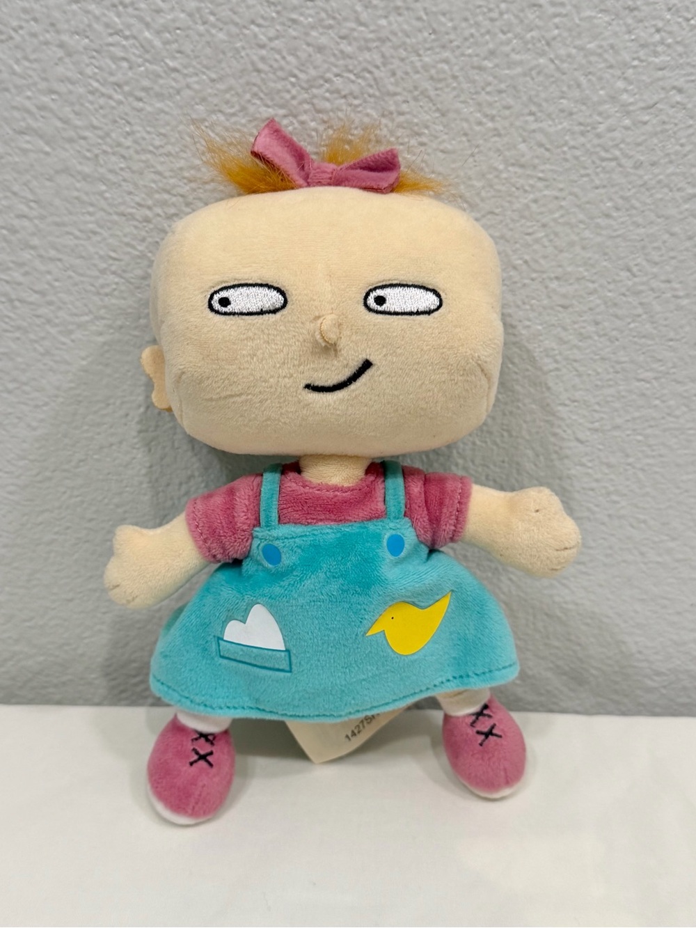 Vintage Rugrats Nickelodeon Lil DeVille Plush Toy Stuff Animal Rare Girl Twin